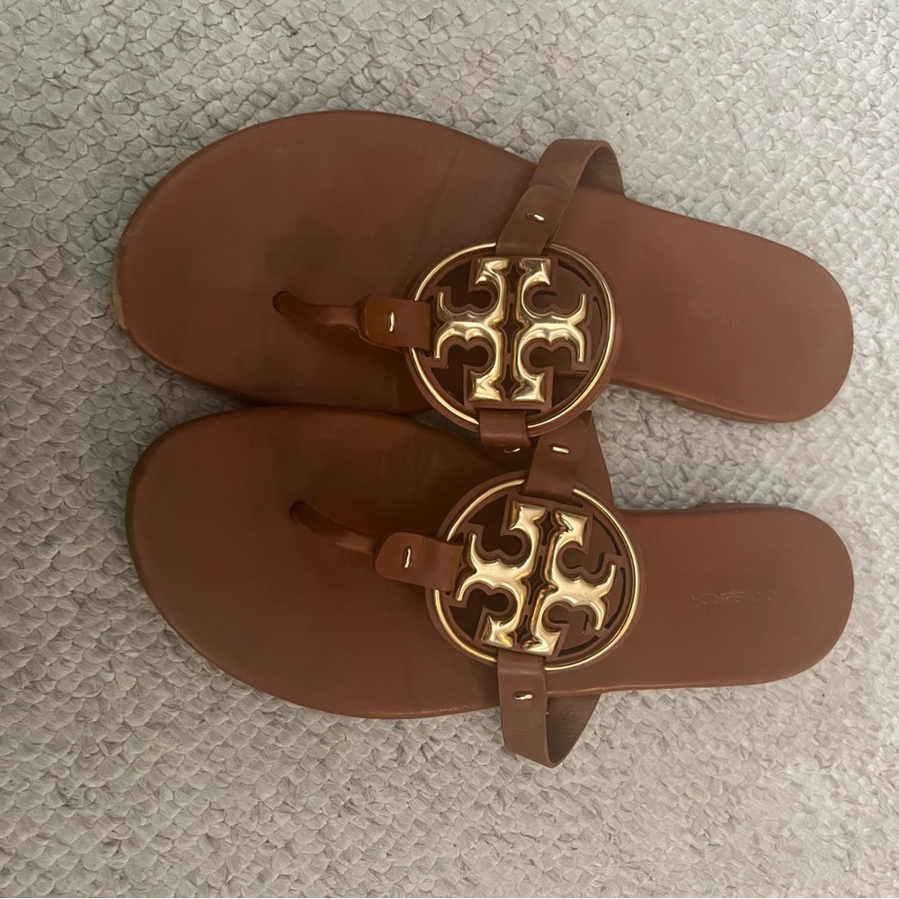 Tory Burch Miller Sandals Size 10